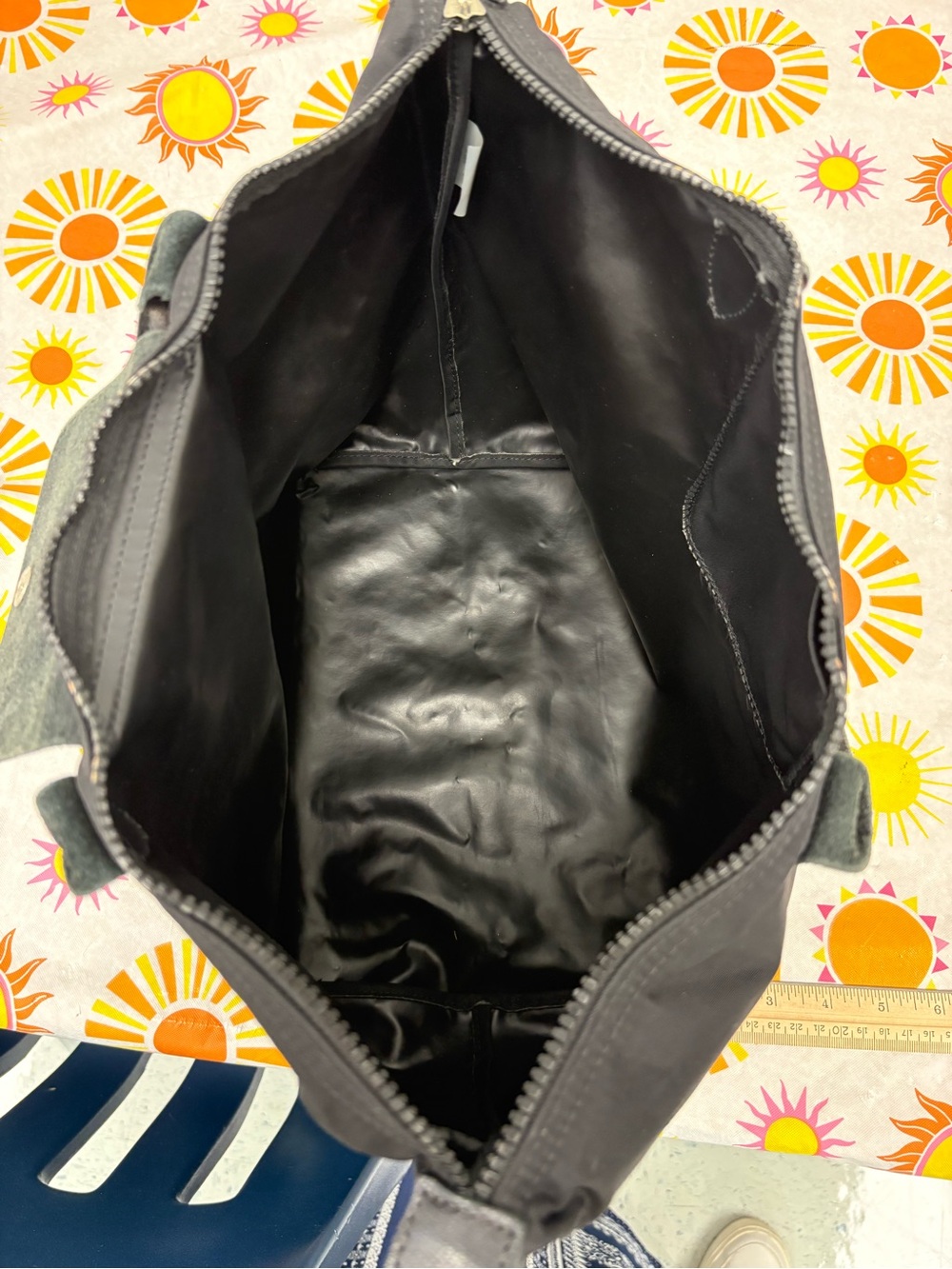 Longchamp Le Pliage Néo Medium Satchel Tote Bag - Black (Discontinued) - Picture 9 of 12
